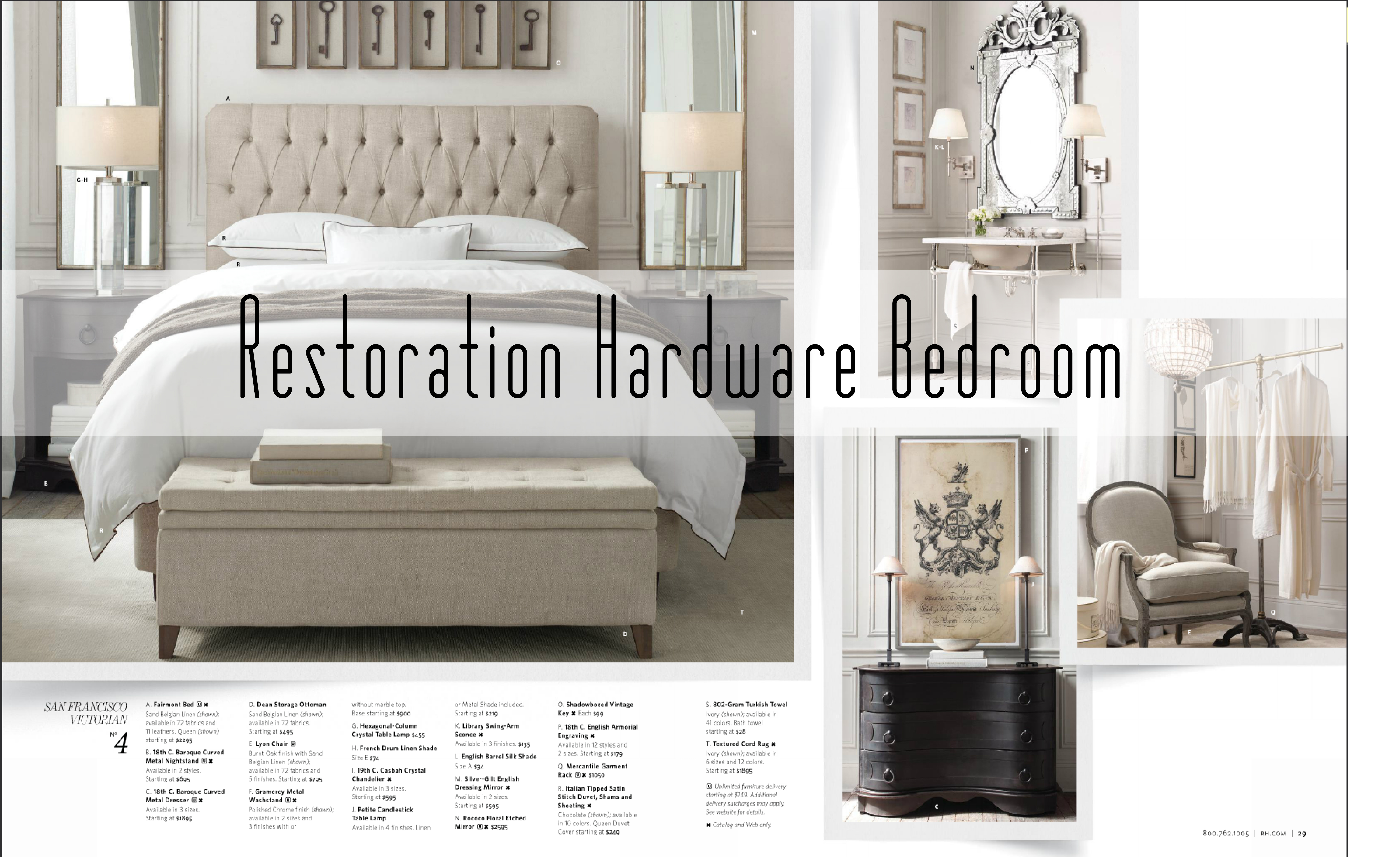 Get The Look For Less Restoration Hardware Bedroom Dwell Beautiful